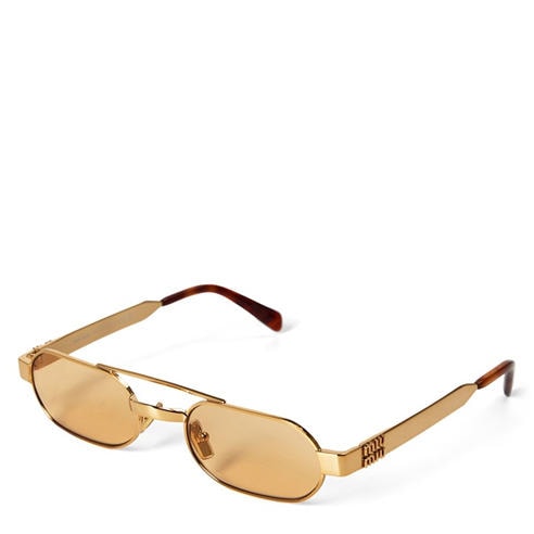 Miu Miu - Women's Metal Rectangle Sunglasses
