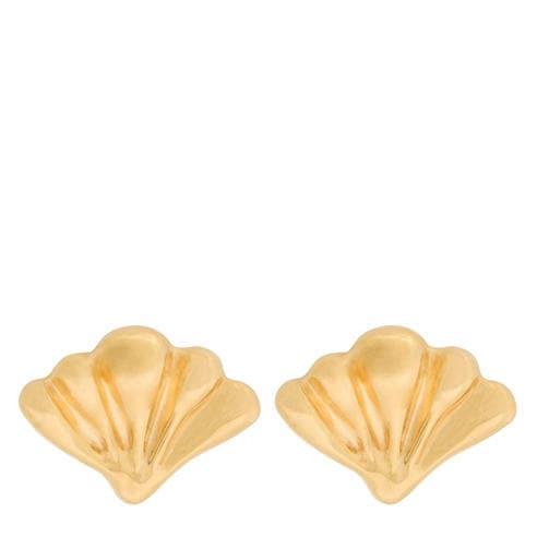 Chloe - Women's Shell Hoop Earrings