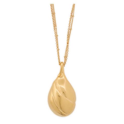 Chloe - Jewel Gold Drop Necklace