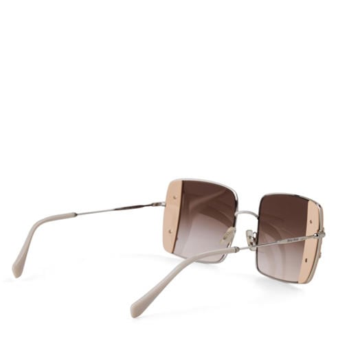 Miu Miu - Women's 0MU 56VS Rectangle Sunglasses