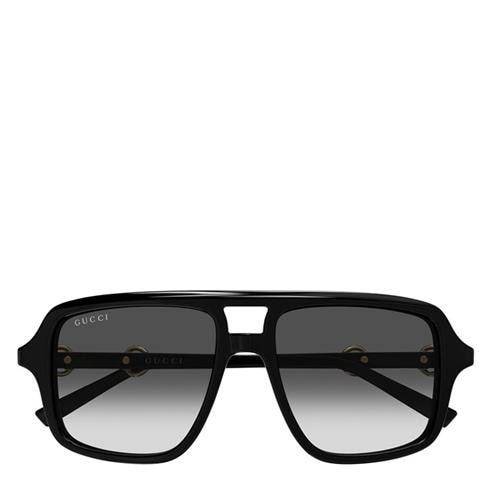 Gucci - Women's Acetate Aviator Sunglasses