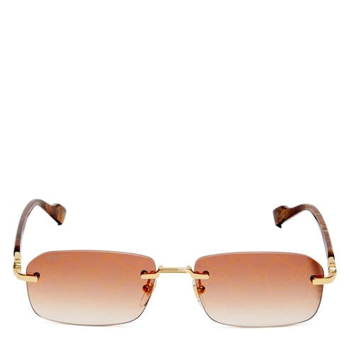 Gucci - Acetate Rectangle Sunglasses