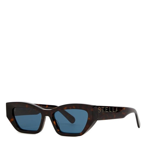 Stella McCartney - Women's Narrow Acetate Cat Eye Sunglasses