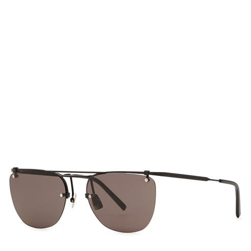 Saint Laurent - Women's Rimless Square Sunglasses