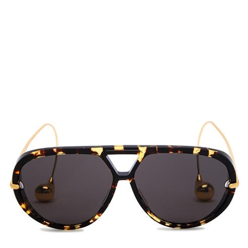 Bottega Veneta - Women's Acetate Aviator Sunglasses