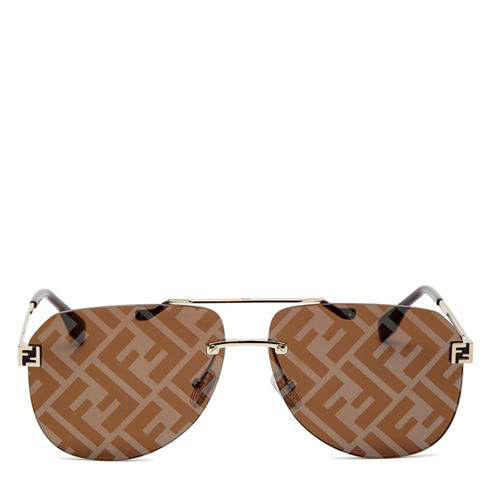 Fendi - FENDI F AVIATOR METAL SG