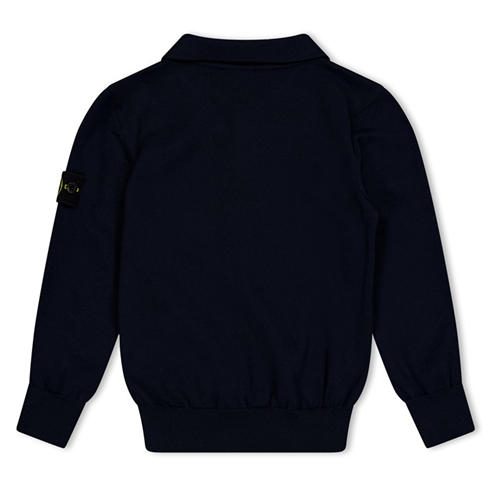 STONE ISLAND - Juniors Knit Polo Shirt