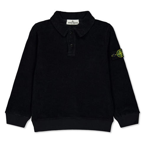 STONE ISLAND - Kids' Long Sleeve Polo Shirt