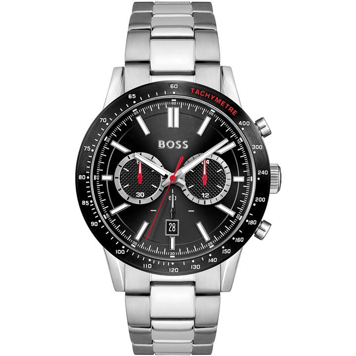 Boss Men's Silver Gents Allure Stainless Steel Bracelet Watch