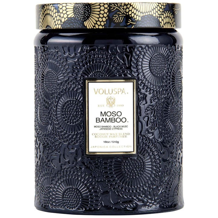 Voluspa  Blue Japonica Large Jar Candle