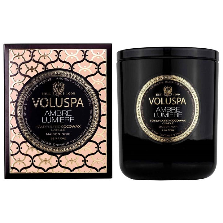 Voluspa  White Classic Maison Candle