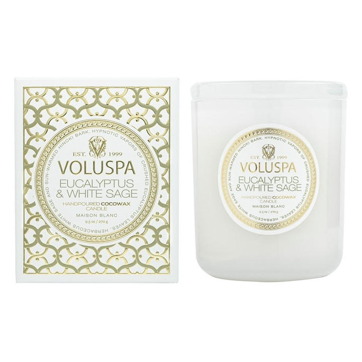 Voluspa  Black Classic Maison Candle