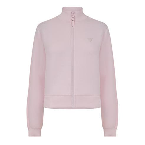 Guess - Women's New Allie Scuba Full Zip Sweatshirt
