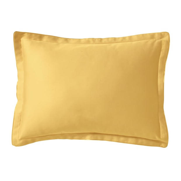 Alexandre Turpault Teophile Organic Cotton Sateen Pillowcase - Gold,All Products : American Fashion Style Bags On Sale