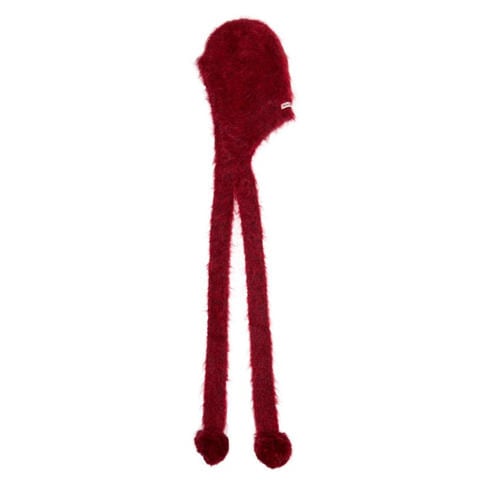 Acne Studios - Women's Mohair-Blend Pom-Pom Balaclava