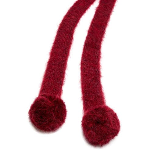 Acne Studios - Women's Mohair-Blend Pom-Pom Balaclava