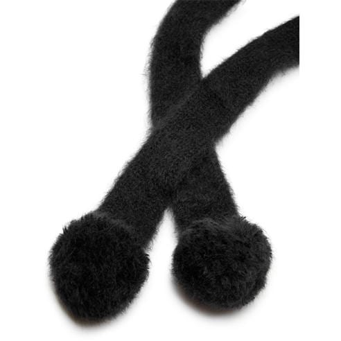 Acne Studios - Women's Mohair-Blend Pom-Pom Balaclava